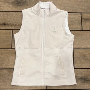 Under Armour LPGA Cream Sleeveless Vest